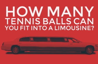 How Many Tennis Balls Can You Fit Into a Limousine?
